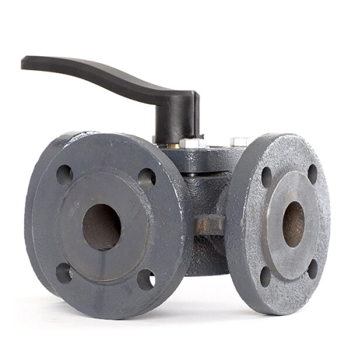Клапан 3-ходовый поворотный HFE3 Ду150Kvs 400 м³/час 065Z0437 Danfoss