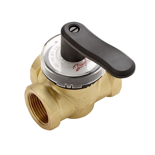 Клапан 3-ходовый поворотный HRB3 Ду 15 kvs, 0.4 м³/час 065Z0399 Danfoss