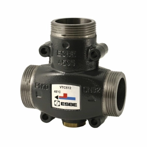 Клапан 3-ходовый термический VTС 512 Ду32 (НР 1 1/2") 60°C, kvs 14 м³/час 51022200 ESBE