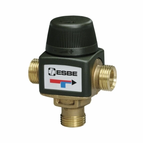 Клапан 3-ходовый термосмесительный VTA 312 Ду15 (НР 1/2") 35-60°C, kvs 1,2 м³/час 31050200 ESBE