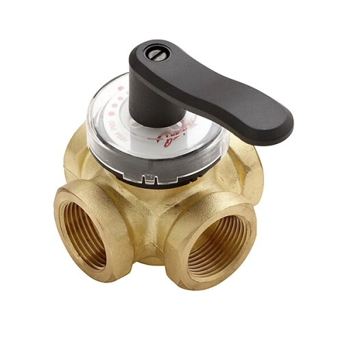 Клапан 4-ходовый поворотный HRB4 Ду 20 kvs, 6,3 м³/час 065Z0413 Danfoss