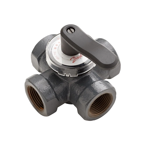 Клапан 4-ходовый поворотный HRE4 Ду 20 kvs, 6.3 м³/час 065Z0423 Danfoss