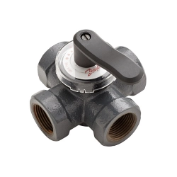 Клапан 4-ходовый поворотный HRE4 Ду 50 kvs, 25 м³/час 065Z0427 Danfoss