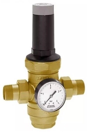 Регулятор давления муфтовый Ду32 (1.5-12бар) PN25 70°C D06FH-1 1/4B Honeywell